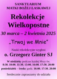 Rekolekcje Wielkopostne